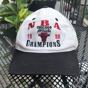 Chicago Bulls 1998 NBA Champions cap